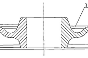 安裝有復(fù)合降噪環(huán)的車輪