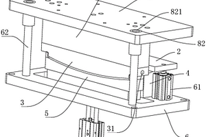 用于生產(chǎn)曲面L型板材的模具