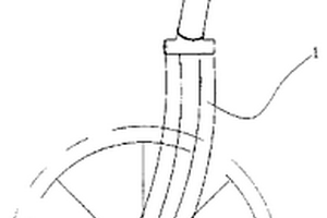 自行車的前叉桿
