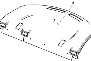 復(fù)合型汽車衣帽架內(nèi)飾板部件