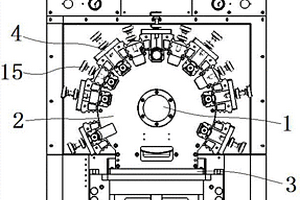 可垂直位移的衛(wèi)星大軸機(jī)構(gòu)