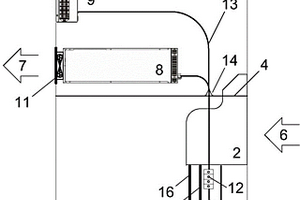 采用冷凍水預(yù)冷的電動(dòng)汽車充電機(jī)風(fēng)冷系統(tǒng)及其控制方法