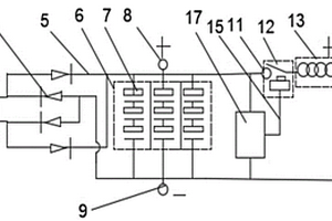 用于新能源車增程的蓄放電電子系統