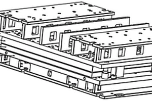 新能源物流車(chē)動(dòng)力電池包上蓋及其模具