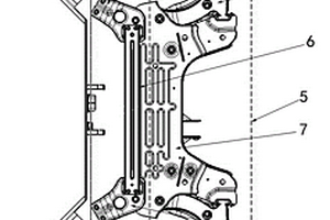 新能源乘用車前懸架多功能橫梁總成