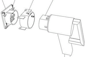 用于新能源汽車的充電槍頭鎖緊裝置