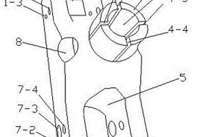 新能源汽車懸掛梁旋轉(zhuǎn)機(jī)構(gòu)連接件