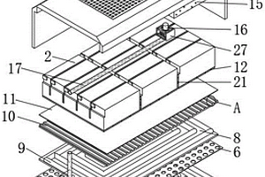 用于新能源汽車電池組的高效散熱通風(fēng)裝置