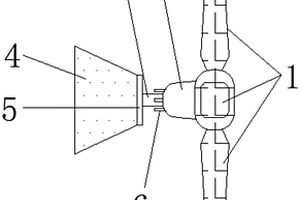 新能源風(fēng)力發(fā)電機(jī)分風(fēng)器裝置