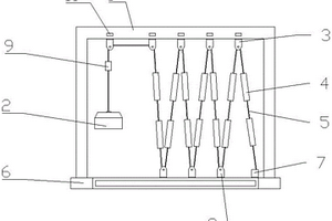 新能源汽車多個(gè)懸臂梁的組合吊重試驗(yàn)裝置