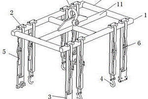 用于新能源車型動力電池和燃料電池的多功能吊具