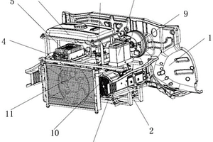 用于新能源汽車的機艙結(jié)構(gòu)