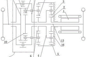同軸式行星排電驅動橋及應用其的新能源汽車