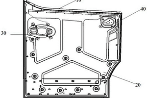 新能源汽車車門外板總成結(jié)構(gòu)及具有其的新能源汽車