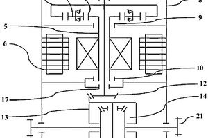 新能源車輛的集成式電驅(qū)動橋及新能源車輛