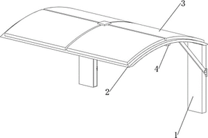 用于新能源停車場擋雨棚
