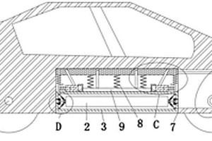 撞擊后能彈出電池的新能源汽車裝置