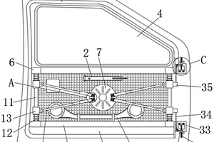 用于新能源汽車的車門結(jié)構(gòu)