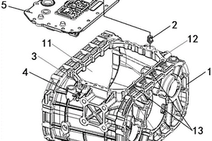 新能源車輛變速箱的罩殼組件和新能源車輛變速箱
