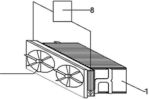 新能源汽車動力電池散熱裝置