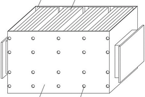 具有輔助散熱結(jié)構(gòu)且便于固定安裝的新能源電池組