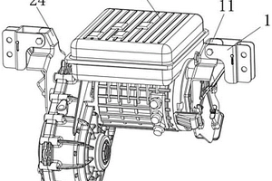 新能源汽車用電機(jī)便攜安裝結(jié)構(gòu)及新能源汽車用電機(jī)