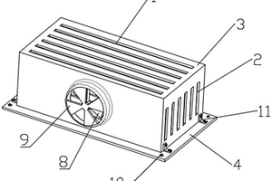 新能源電動汽車電機控制器散熱裝置