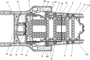 新能源車電池包安裝結(jié)構(gòu)