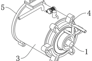 新能源汽車電動機(jī)高效降溫散熱裝置