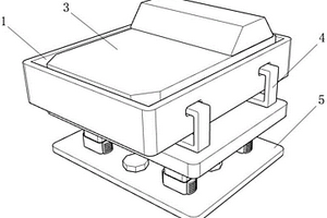 用于新能源汽車電池連接件的固定機構