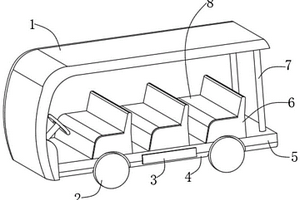 具有維持電瓶干燥功能的新能源觀光車