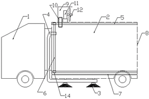 新能源環(huán)衛(wèi)電動車垃圾擠壓裝置