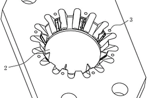 新能源汽車用電機定子沖片沖壓模具的支撐模板