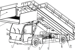 新能源旅客登機梯整車結(jié)構(gòu)