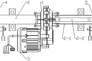 新能源休閑車差速電機(jī)總成