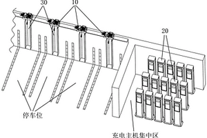 采用集成升降充電的新能源汽車充電系統(tǒng)