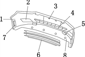 用于新能源汽車的汽車保險杠