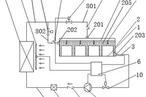 新能源汽車動力電池的冷卻裝置