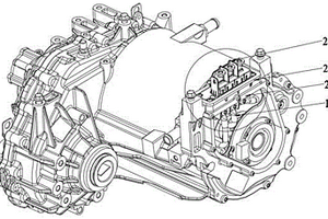 新能源汽車動力總成三相線固定結構