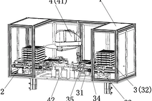 新能源電池極柱埋入整列機(jī)的上料機(jī)構(gòu)