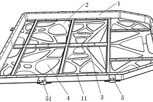新能源汽車(chē)鋁合金電池托盤(pán)托架
