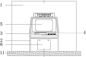 新能源汽車展館的紅外線輔助夜視技術(shù)展示臺(tái)結(jié)構(gòu)