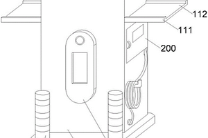 方便固定充電槍的新能源汽車充電樁