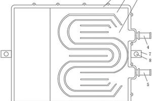 新能源電動汽車域控制器水冷循環(huán)水道結(jié)構(gòu)