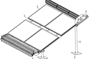 新能源光伏板用除雪機構