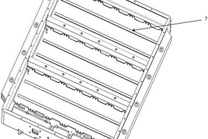 用于新能源汽車電池箱體的一體式托盤
