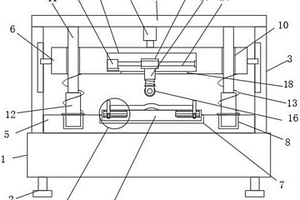 用于新能源汽車的定轉(zhuǎn)子沖裁模具的自動(dòng)整平裝置