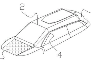 新能源電動車的車頂保護(hù)裝置