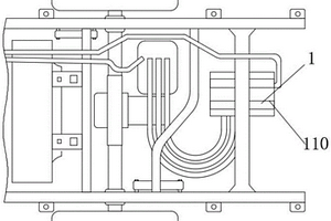 具有新能源底盤的高空作業(yè)車充電裝置