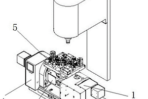 用于新能源汽車高低光散熱支架的五軸加工工裝